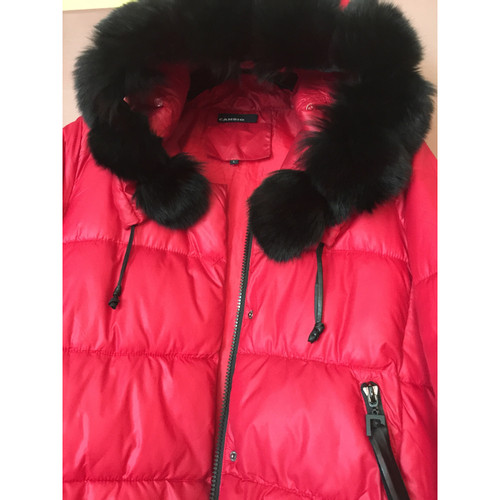 CAMBIO Damen Jacke/Mantel aus Pelz in Rot Größe: L