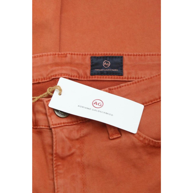 ADRIANO GOLDSCHMIED Damen Jeans aus Baumwolle in Orange