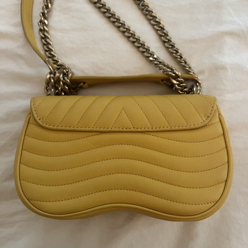 Louis Vuitton Yellow New Wave Chain PM