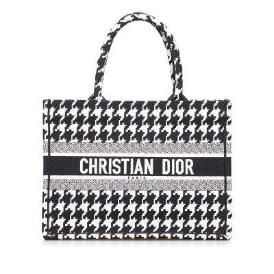 Christian Dior Tote bag Canvas in Zwart