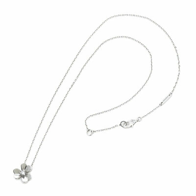 Van Cleef & Arpels Necklace White gold in Silvery