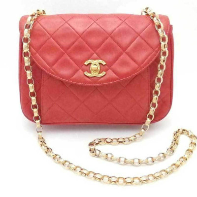 Chanel Matelassée Leather in Red