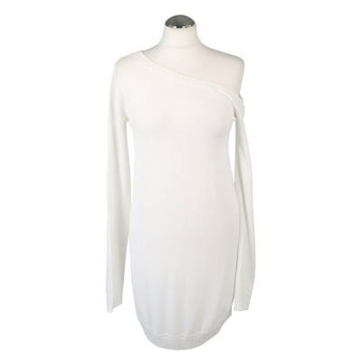 No. 21 Kleid aus Baumwolle in Weiß