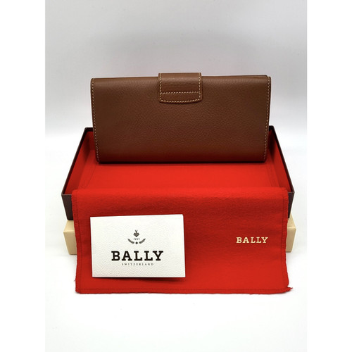 BALLY Damen Täschchen/Portemonnaie aus Leder in Braun
