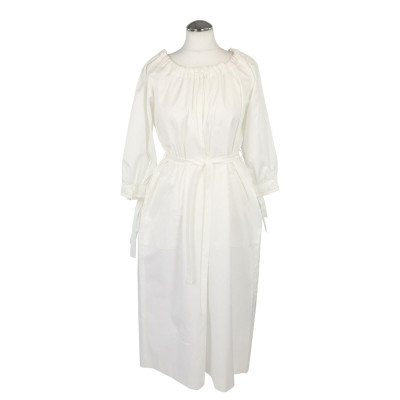 Mother Of Pearl Robe en Coton en Blanc