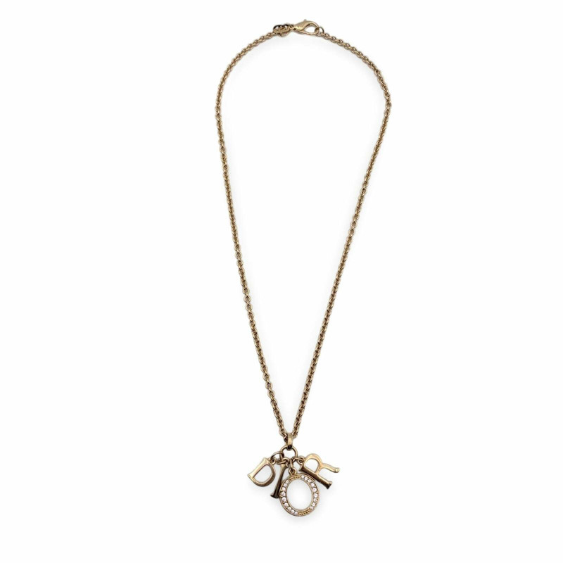 CHRISTIAN DIOR Women's Necklace in Gold | REBELLE