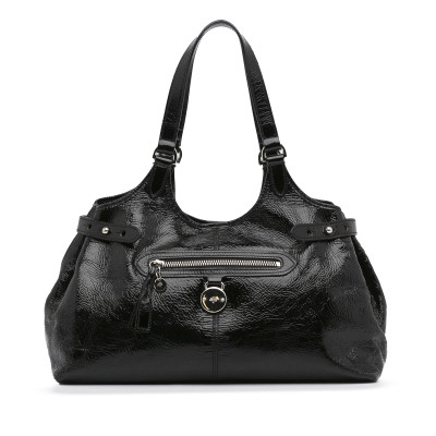 Mulberry Shoulder bag Patent leather in Black
