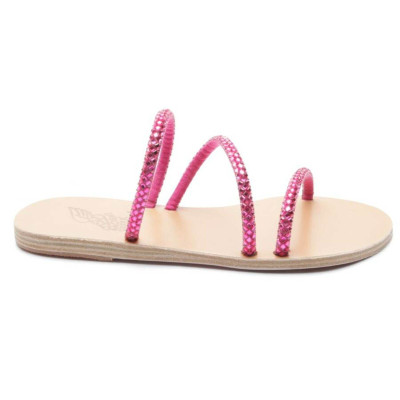 Ancient Greek Sandals Sandalen aus Leder in Rosa / Pink