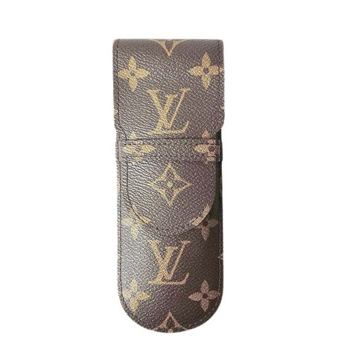Louis Vuitton GM Monogram Canvas Glasses Case Brown