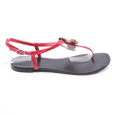 Giuseppe Zanotti Sandals Leather in Red