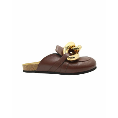 J.W. Anderson Slippers/Ballerinas Leather in Brown