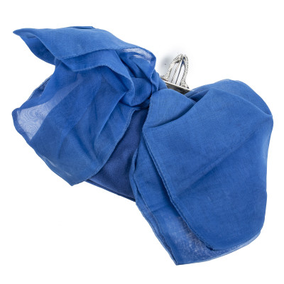 Christian Louboutin Handtasche aus Canvas in Blau