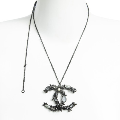 Chanel Necklace Silver