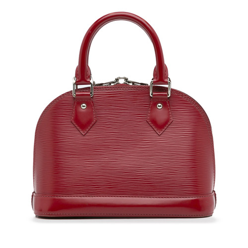 Louis Vuitton alma bb handtas rood