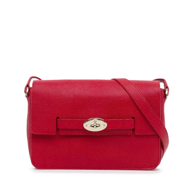 Mulberry Shoulder bag Leather in Red