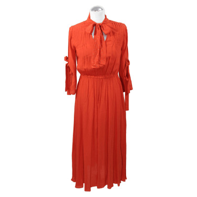 Max & Co Kleid aus Viskose in Orange