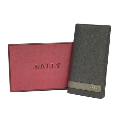 Bally Täschchen/Portemonnaie aus Leder in Braun