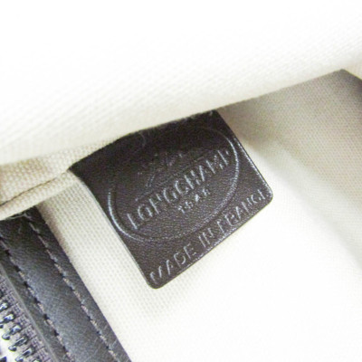 Longchamp Tote bag Leer in Bruin