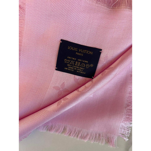 Louis Vuitton Tuch Carre 90 x 90 Denim rosa Seide Schal