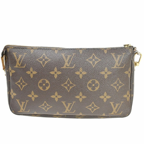 LOUIS VUITTON Donna Pochette in Tela in Marrone