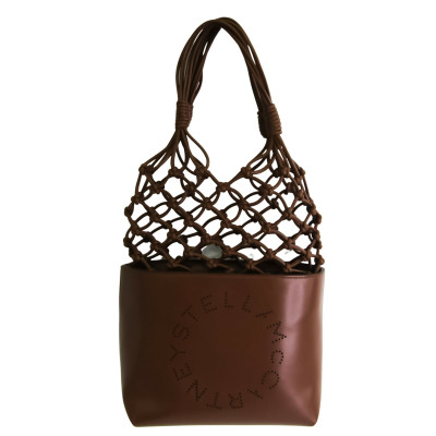 Stella McCartney Tote bag Leather in Brown