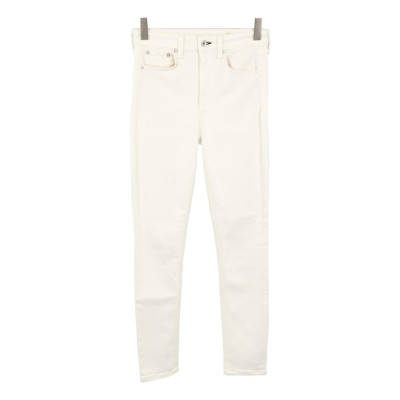 Rag & Bone Jeans Cotton in White