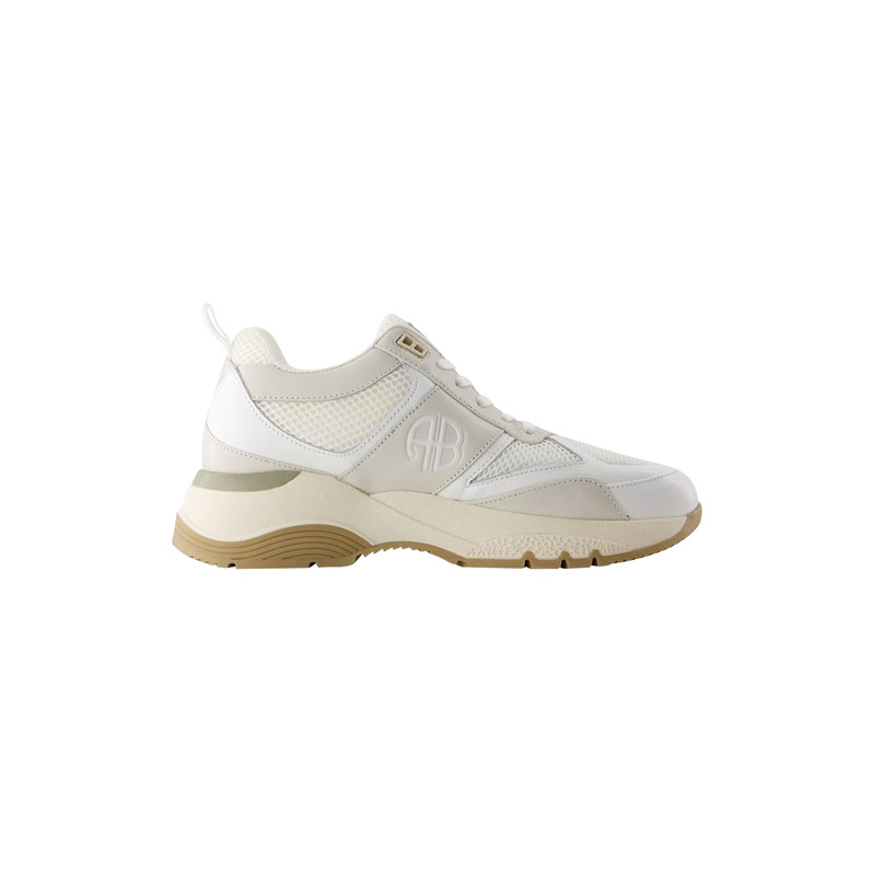 ANINE BING Femme Chaussures de sport en Cuir en Blanc