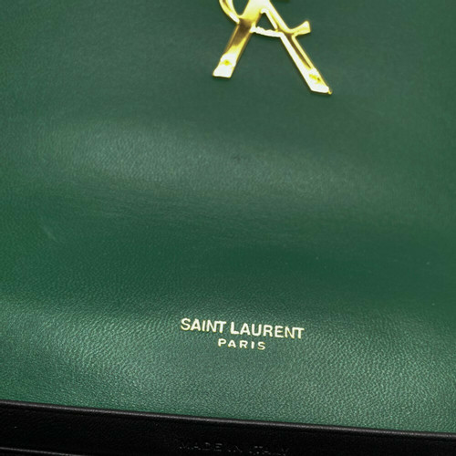 YVES SAINT LAURENT Donna Borsa a tracolla in Verde