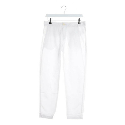 Iris Von Arnim Paio di Pantaloni in Cotone in Bianco
