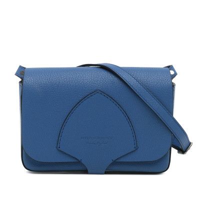 Burberry Shoulder bag Leather in Blue