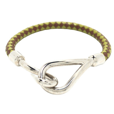 Hermès Bracelet/Wristband Leather in Khaki