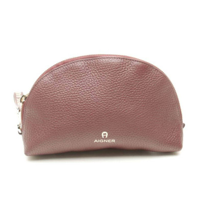 Aigner Accessory Leather in Red