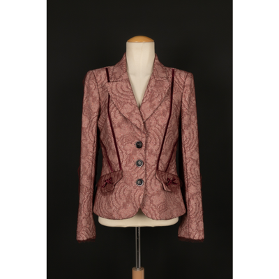 Christian Lacroix Jacket/Coat in Pink