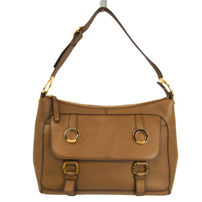 Bulgari Shoulder bag Leather in Brown