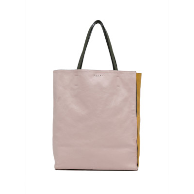 Marni Tote bag Leather in Pink