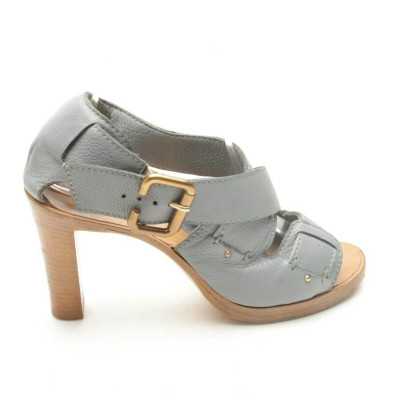 Chloé Sandals Leather in Blue