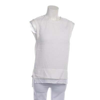 Helmut Lang Top Silk in White