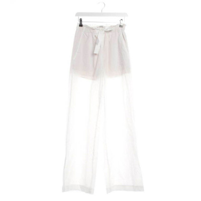 Dorothee Schumacher Trousers Cotton in White