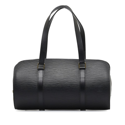 Louis Vuitton Handbag Leather in Black