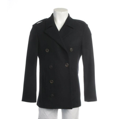 Aglini Jacke/Mantel aus Wolle in Schwarz