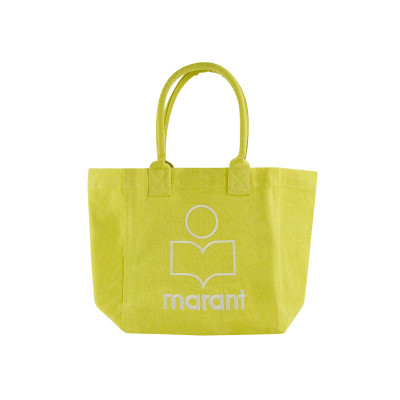Isabel Marant Handtasche aus Baumwolle in Gelb