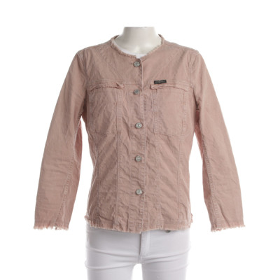 7 For All Mankind Jacke/Mantel aus Baumwolle in Rosa / Pink