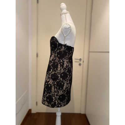 N°21 Kleid aus Baumwolle in Schwarz