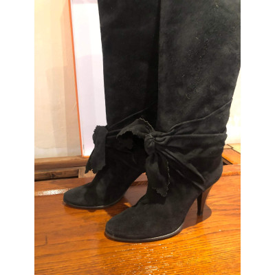 Baldinini Boots Suede in Black