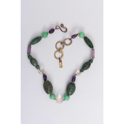Yves Saint Laurent Necklace in Green