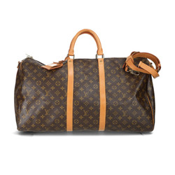 Louis Vuitton 2008 Pre-owned Monogramouflage Keepall Bandoulière 55 Travel Bag - Green