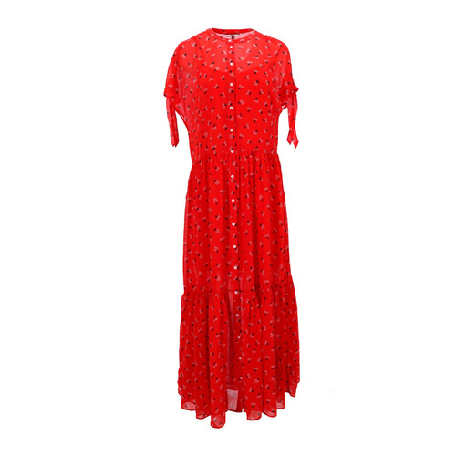 TOMMY HILFIGER Damen Kleid in Rot Größe: XS | Second Hand