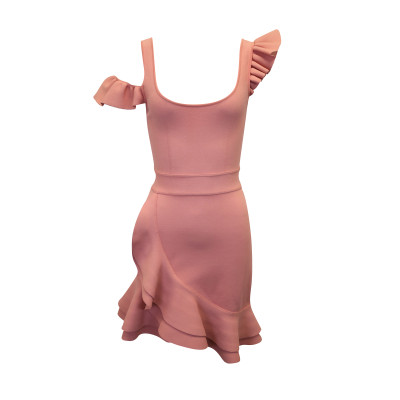 Alexander McQueen Dress Viscose in Pink