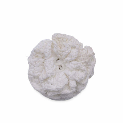 Chanel Brooch Canvas in White