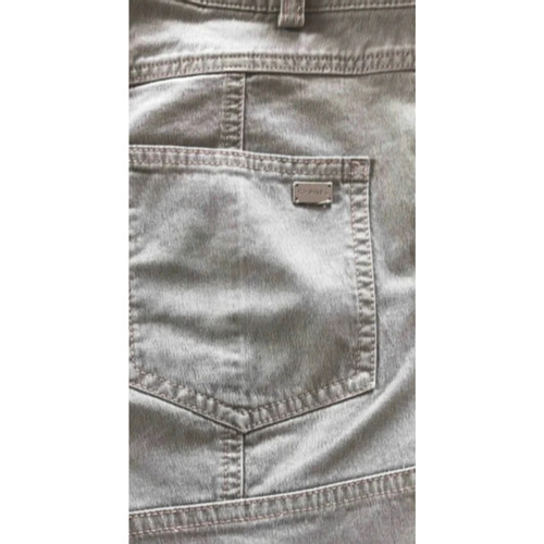 CHANEL Women's Jeans Cotton in Beige Size: FR 38